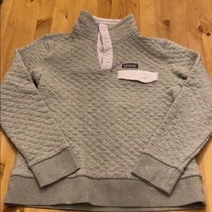 Patagonia quilted snap-T sweater